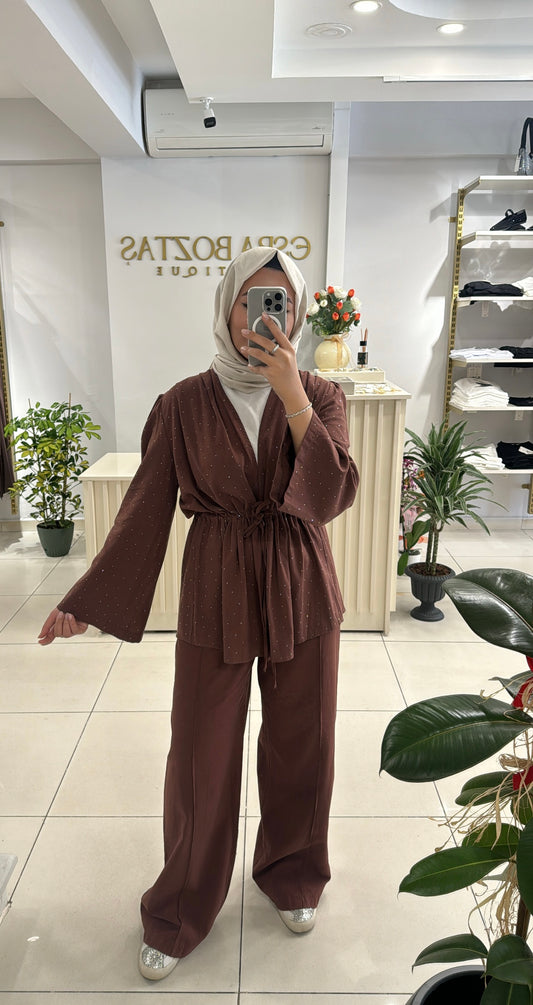 Taş kimono takım Her Tarza Uygun Şıklık (Kopya)